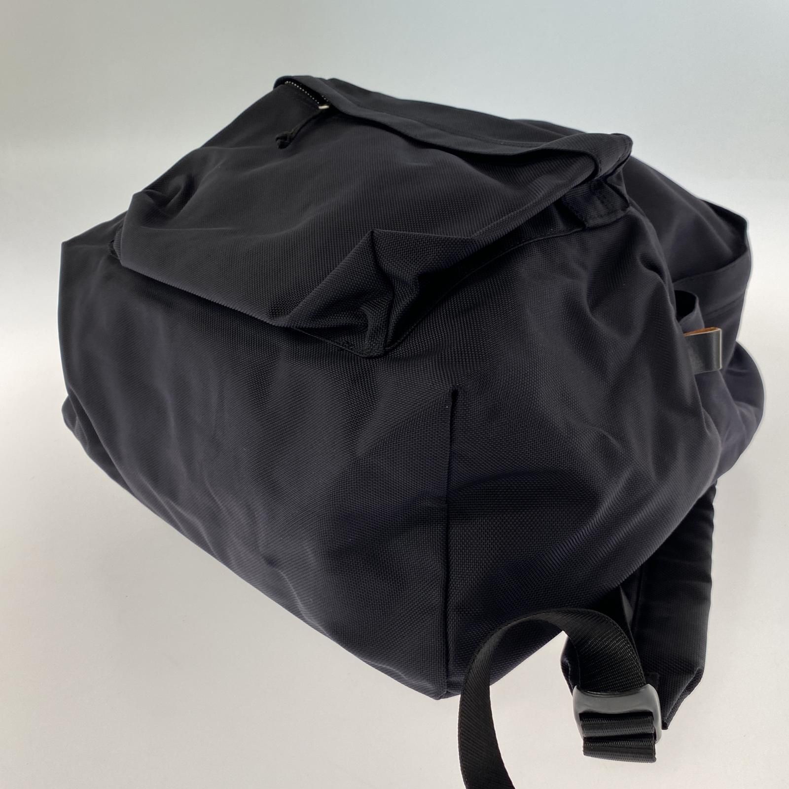 美品◆hALON アーロン リュック デイパック ブラック ナイロン レザー hALON アーロン バックパックリュック・デイパック/ブラック - メルカリ