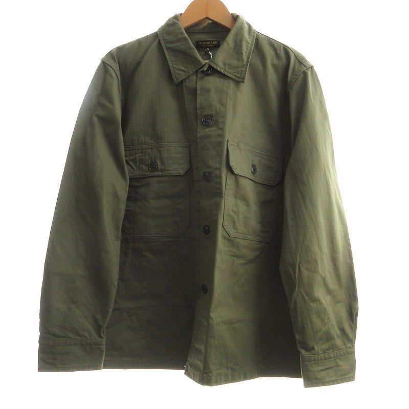 アボンタージ A VONTADE タグ付き H.B.T.Utility Jacket フラップ 