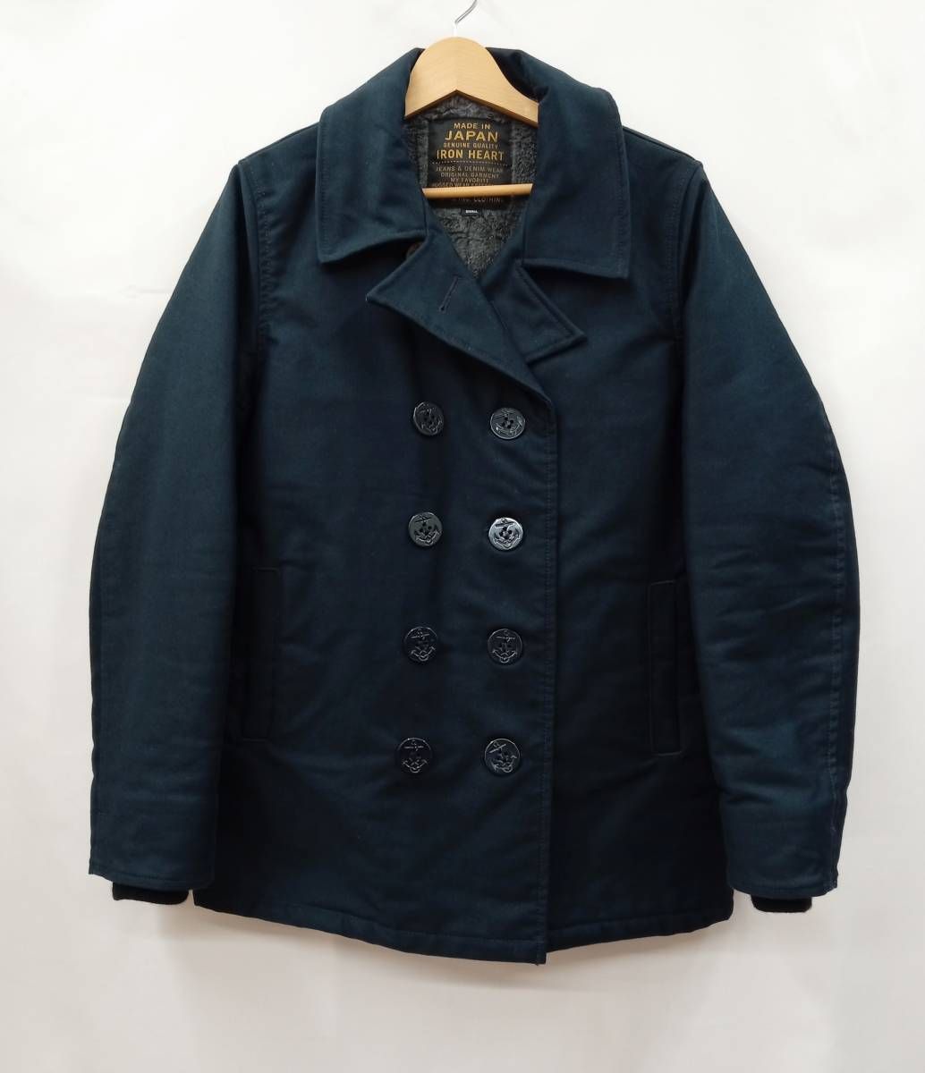 アイアンハート 撥水メルトン ウールピーコート アイアンハート 撥水メルトンウールPコート ピーコートあります