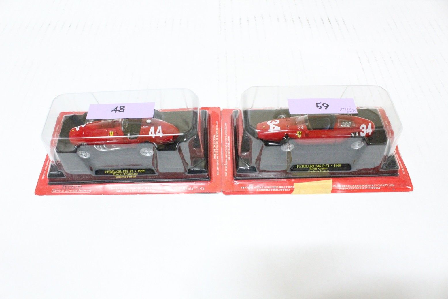 アシェット 1/43 公式フェラーリコレクションvol.1~135 135台 未使用 アシェット 公式フェラーリ F1コレクション 1-99巻 1/43