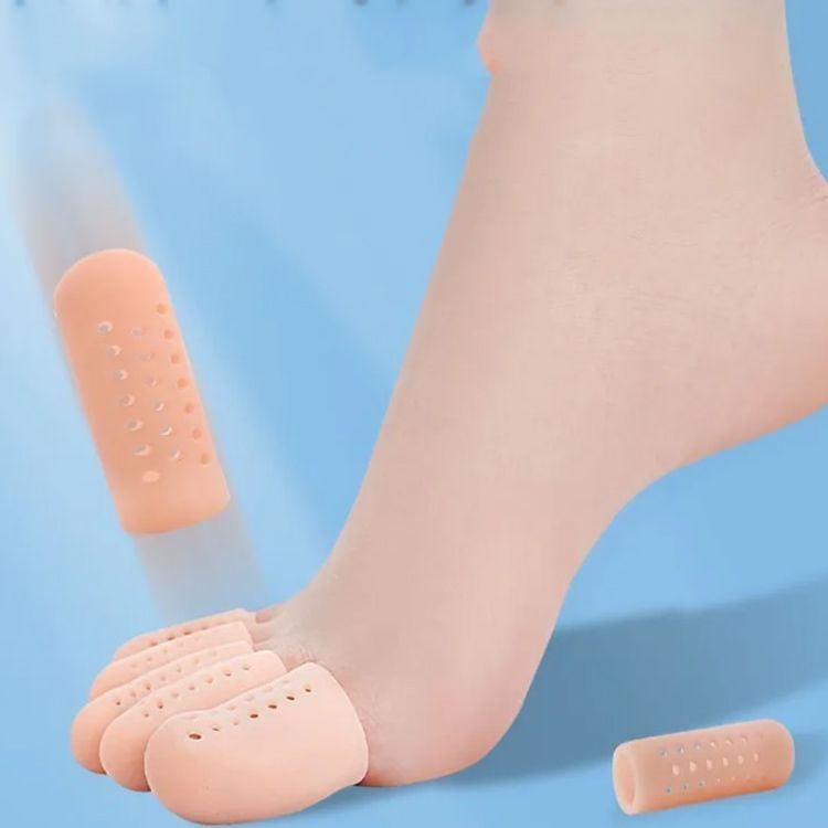 足指 足爪 保護キャップ 小指 5ペア，足の小指保護， 白い 足 指 キャップ Amazon | 足指 足爪 保護キャップ 小指 5ペア，足の小指保護