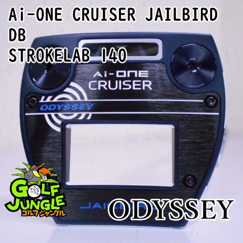 【中古】パター オデッセイ Ai-ONE CRUISER JAILBIRD DB STROKELAB 140  3 パター スチールシャフト おすすめ メンズ 右[6010]