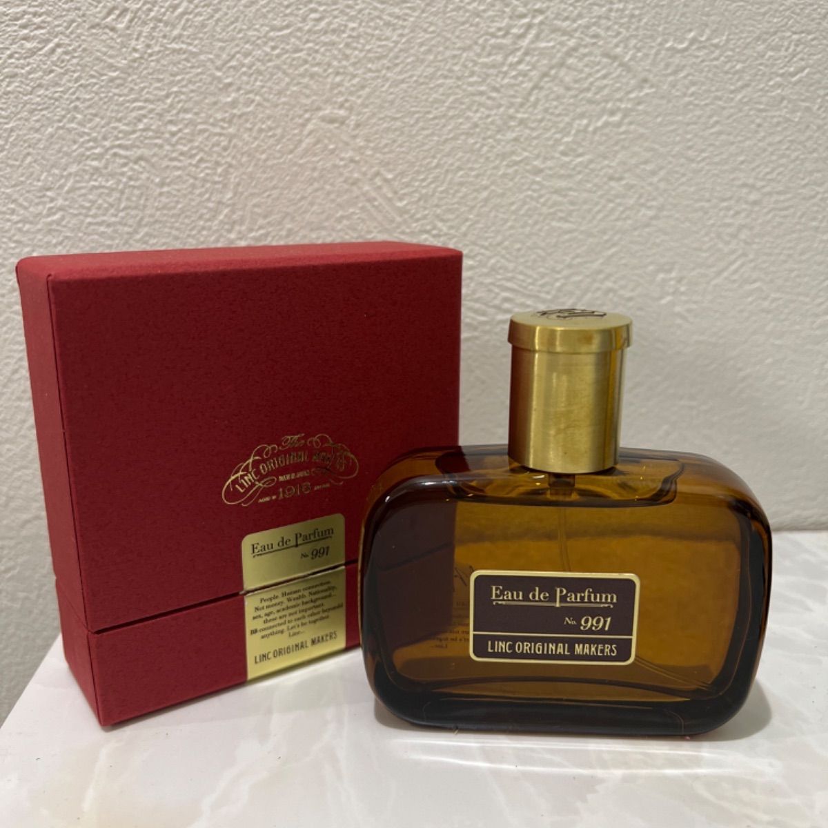 【新品】No.991 香水 LINC ORIGINAL MAKERS 50ml LINC ORIGINAL MAKERS(リンクオリジナルメーカーズ)/Eau de