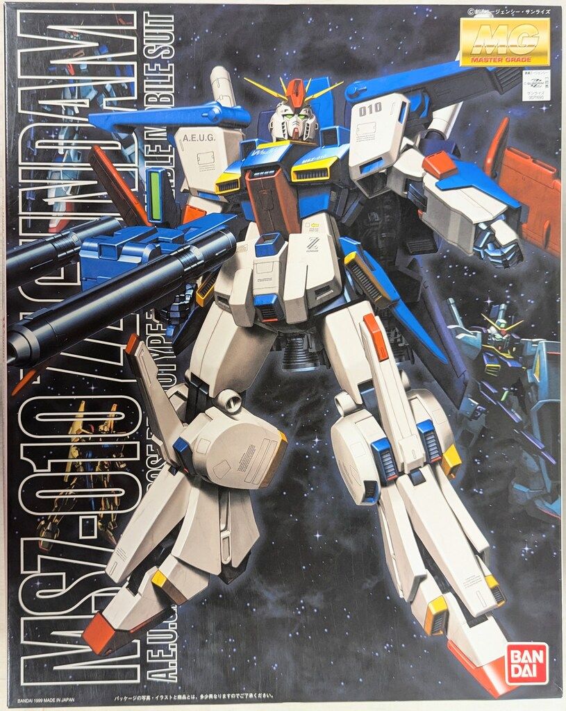 バンダイ MG 1/100 機動戦士ガンダムZZ ZZガンダム - メルカリ