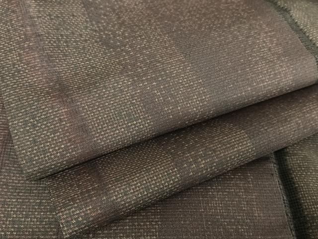 平和屋着物○本場大島紬 9マルキ よろけ縞 正絹 逸品 AAAV9039np