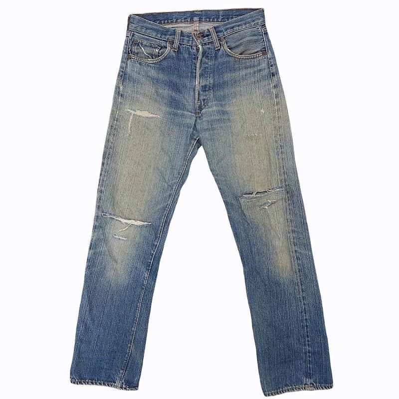 リーバイス Levi's ヴィンテージ 66前期 ボタン裏6 501 BIG E デニム ジーンズ ジーパン パンツ ボタンフライ USA製 米国製 インディゴ 