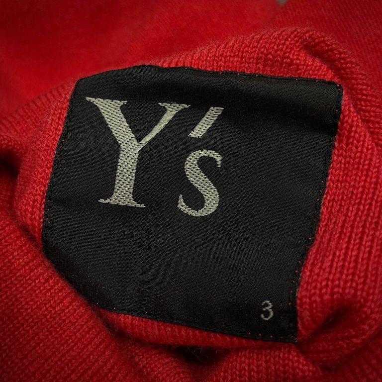 Y's インサイドアウトタートルネックウールニットセーター