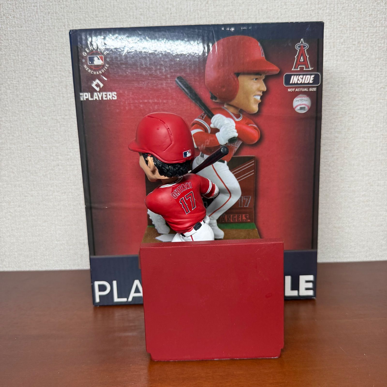 大谷翔平 2022 ボブルヘッド フィギュア バッティング（レッド