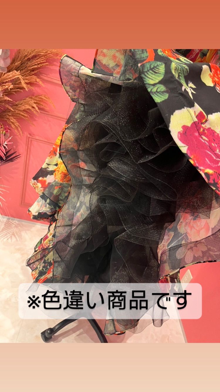 花モチーフ トライアルワンピース