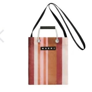 MARNI ストライプミニショルダーバッグ ブルエッテ 新品 マルニ  