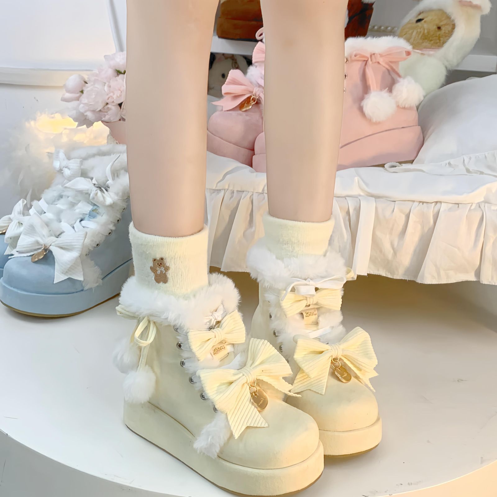 ロリータシューズ かわいいデザイン
