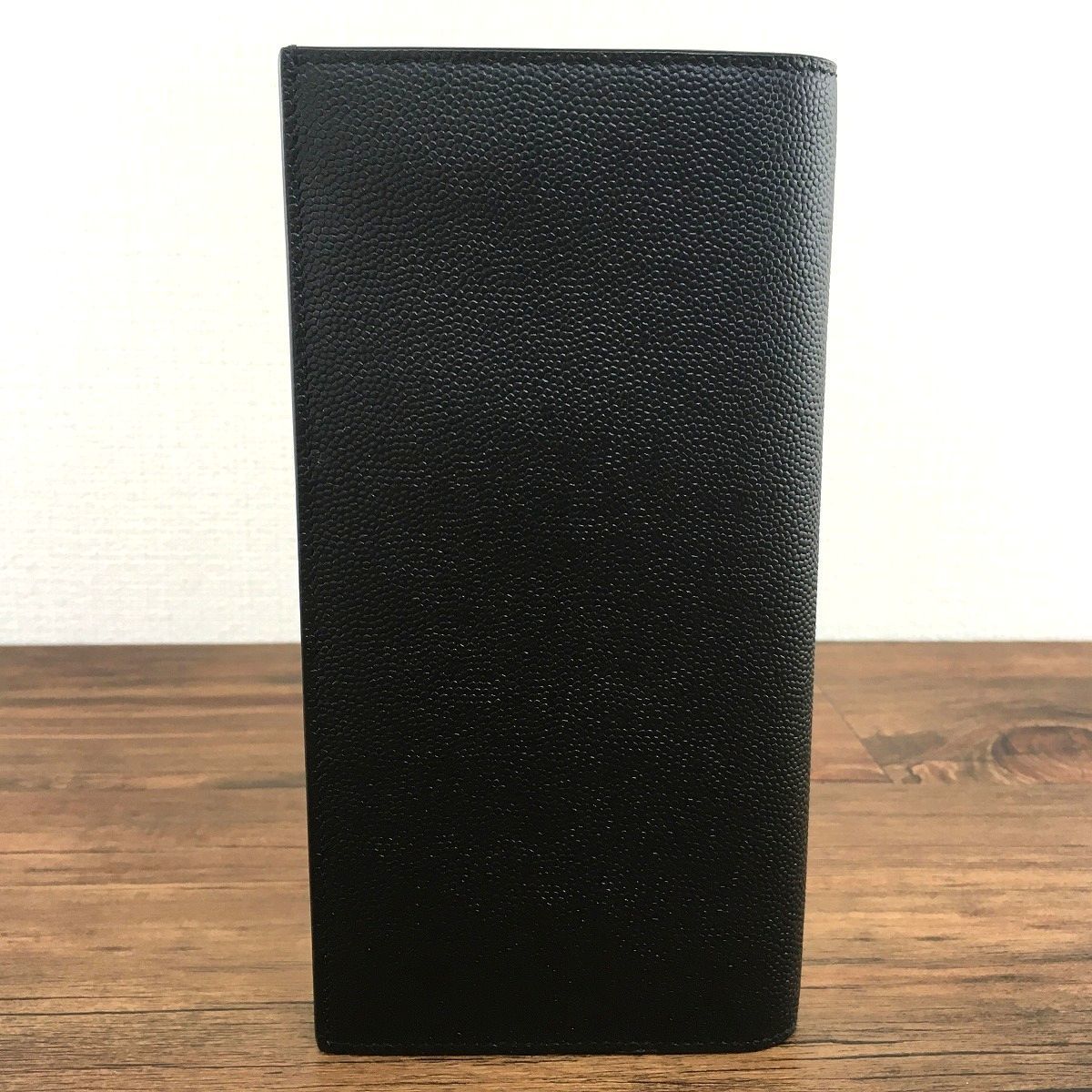 未使用品 Saint Laurent 長財布 ブラック 縦型 箱付き 371