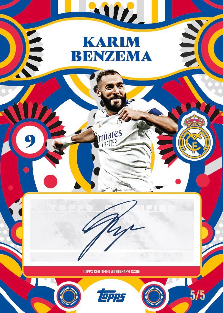 ラスト1BOX！海外即完売商品！【Topps Real Madrid Team Set 2024/25