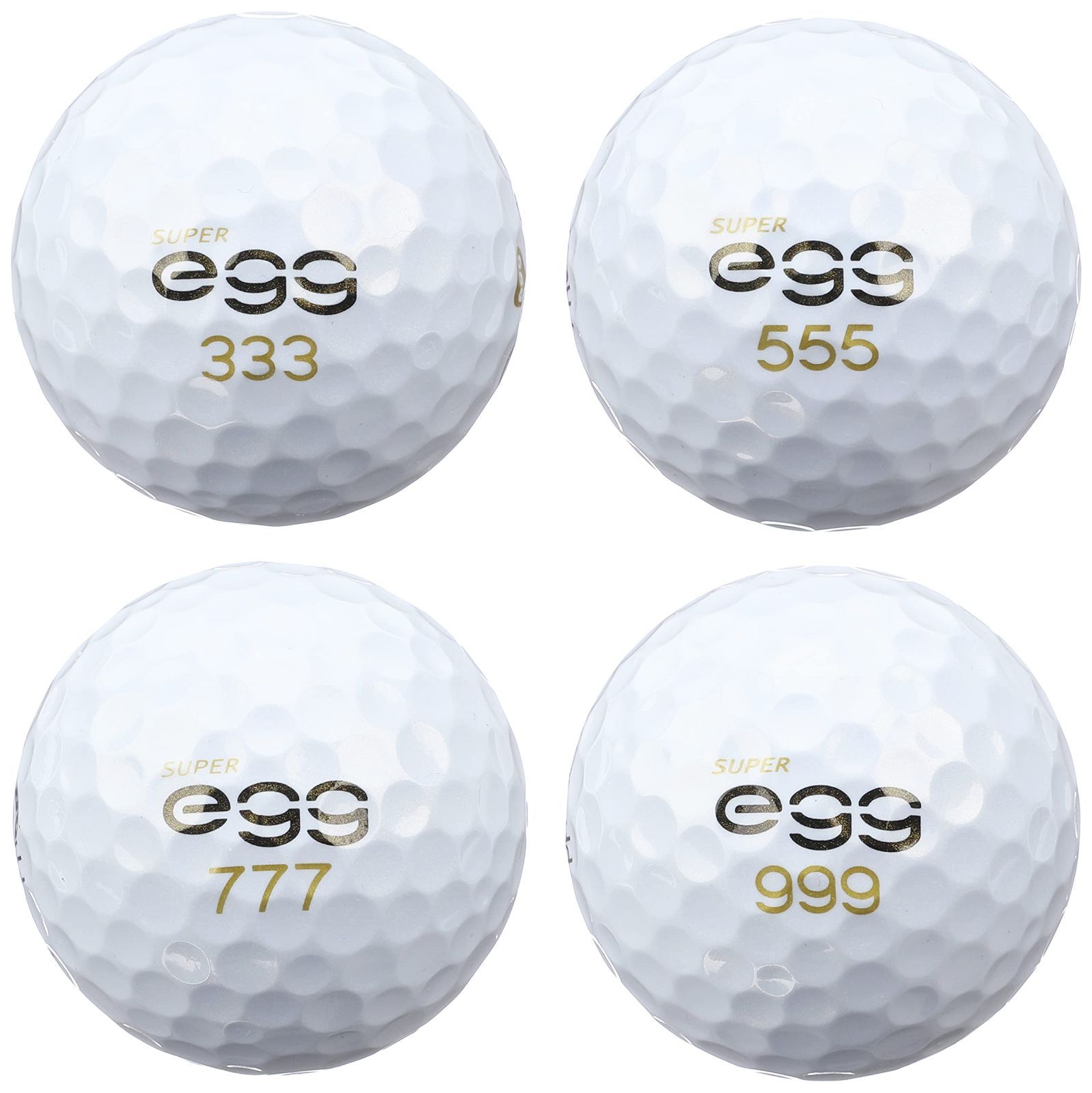 【特価商品】PRGR(プロギア) ゴルフボール SUPERegg 19NEW SUPERegg BALL DZ GB1031 パールホワイト