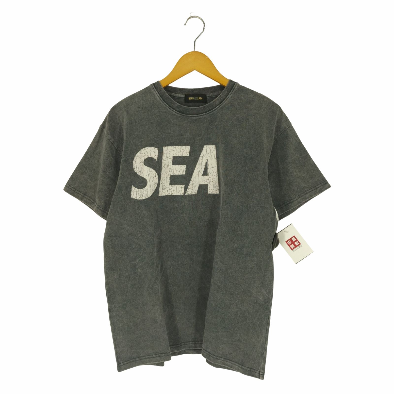 WIND AND SEA Tシャツ L ホワイト (CRACK-P-DYE) WIND AND SEA (ウィンダンシー) CRACK P DYE TEE WDS-O-SEA-23-Q4-CS