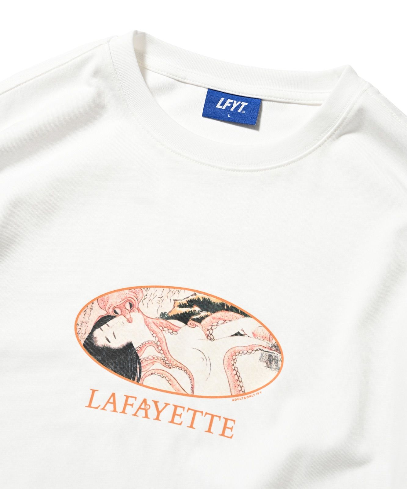 LFYT エルエフワイティー SYUNGA L/S TEE 長袖Tシャツ LA240105 WHITE 