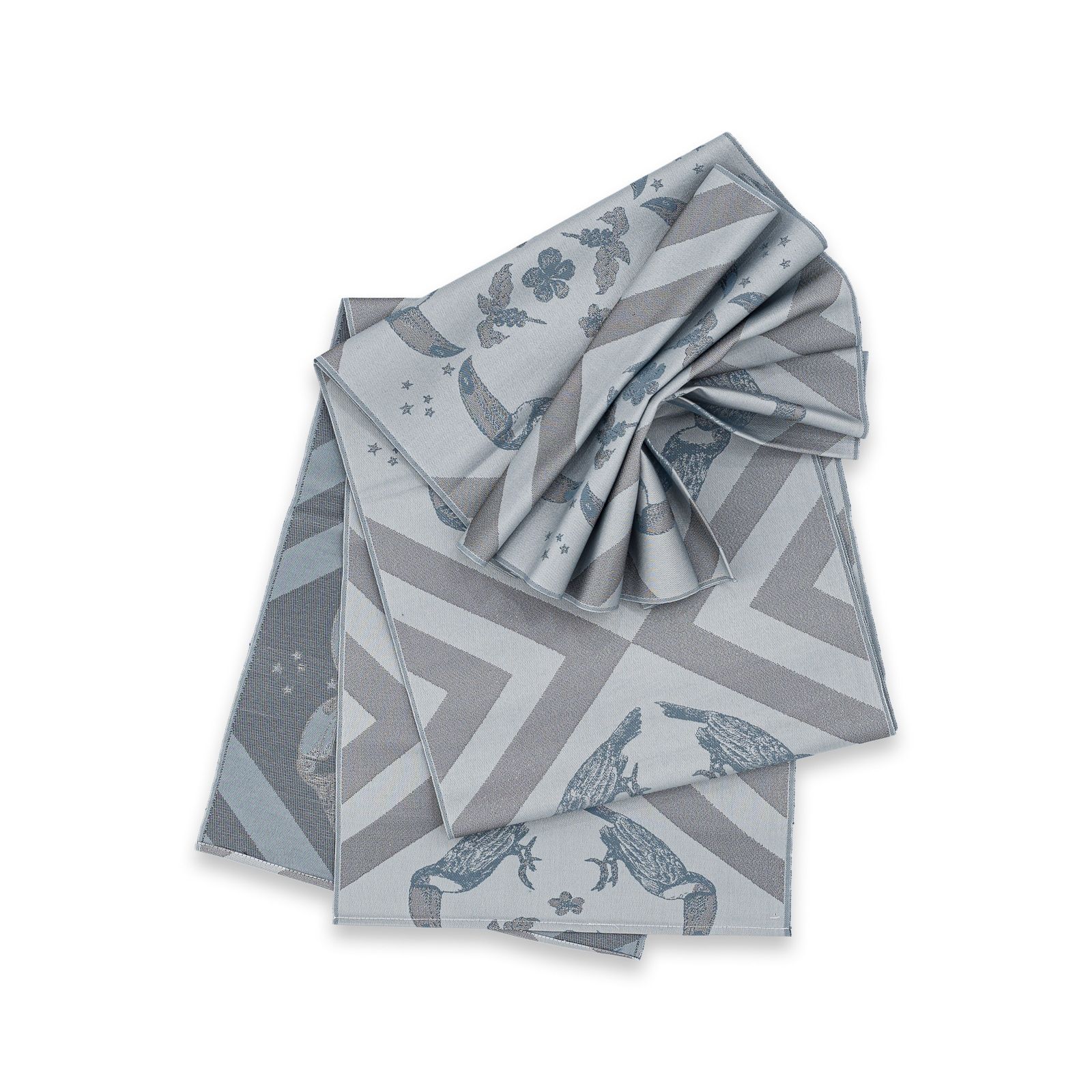 アンティーク ロマンティックコットン刺繍 リボンレース 蝶柄 丸型