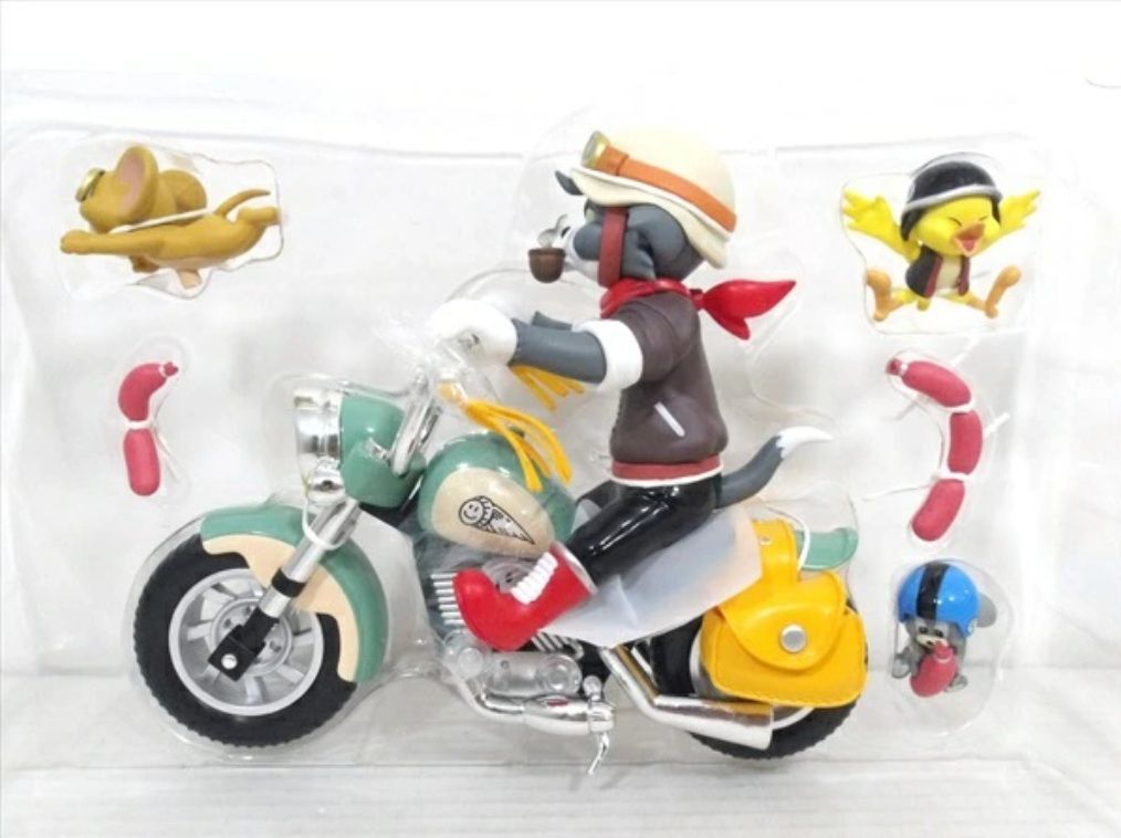 52TOYS トムとジェリー　フィギュア　レトロバイク　キャラクター　インテリア 楽天市場】【海外正規品】WarnerBros トムとジェリー レトロバイク