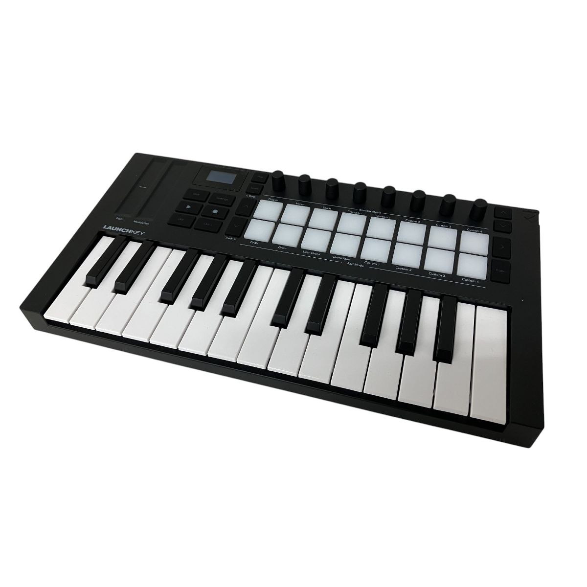 Novation Launchkey Mini 25 MK4 MIDIキーボード ノベーション 25鍵 ミニ鍵盤 コントローラー パット 楽器 音響 良好 S10005313