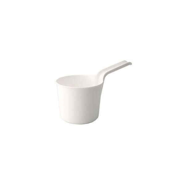 タオル・バス用品 〔40セット〕 シンプル 手桶/湯おけ 〔ホワイト〕 材質：PP 『HOME＆HOME』〔〕