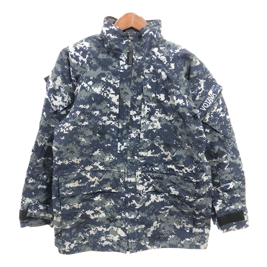 00年代 米軍実物 U.S.NAVY ECWCS GEN2 NWU GORE-TEX パーカー ジャケット ミリタリー デジタルカモ (メンズ S-R)  中古 古着 P7262 - メルカリ