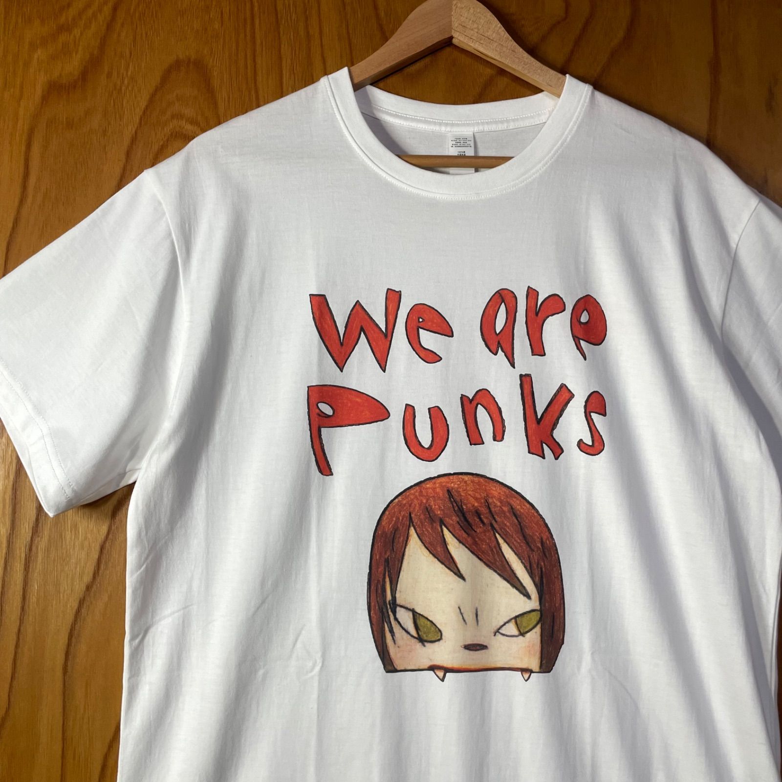 奈良美智 We are Punks 半袖 Tシャツ nara yoshitomo アート ロック