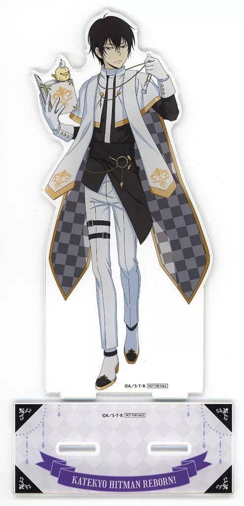 家庭教師ヒットマンREBORN 雲雀恭弥 ラッキー缶バッジ アクリルスタンド Amazon.co.jp: 家庭教師ヒットマン REBORN ラッキー缶バッジ