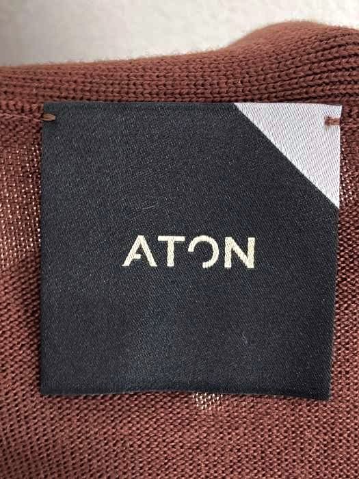 円高還元 新品、未使用 エイトン ATON カーディガン 21AW SLOW WOOL ...