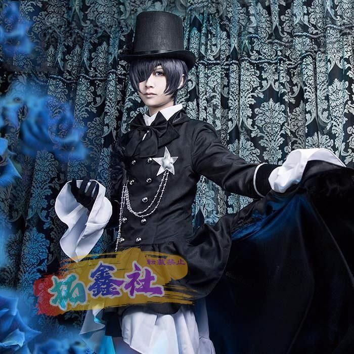 シエル コスプレ衣装 黒執事 豪華セット メンズ礼服 シエル ファントムハイヴ cosplay コスチューム ドレスコート