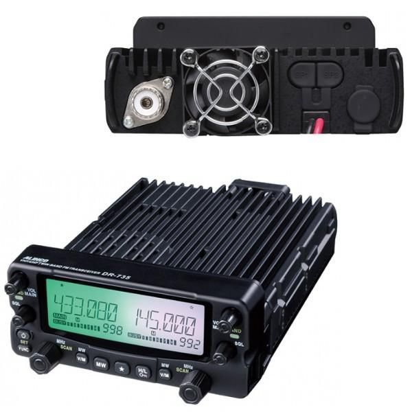 アマチュア無線機 アルインコ DR-735 H DR 735 144 430 MHz 50 W FM モービルトランシーバー 2波同時受信 モービル機 無線機 ALINCO を除く
