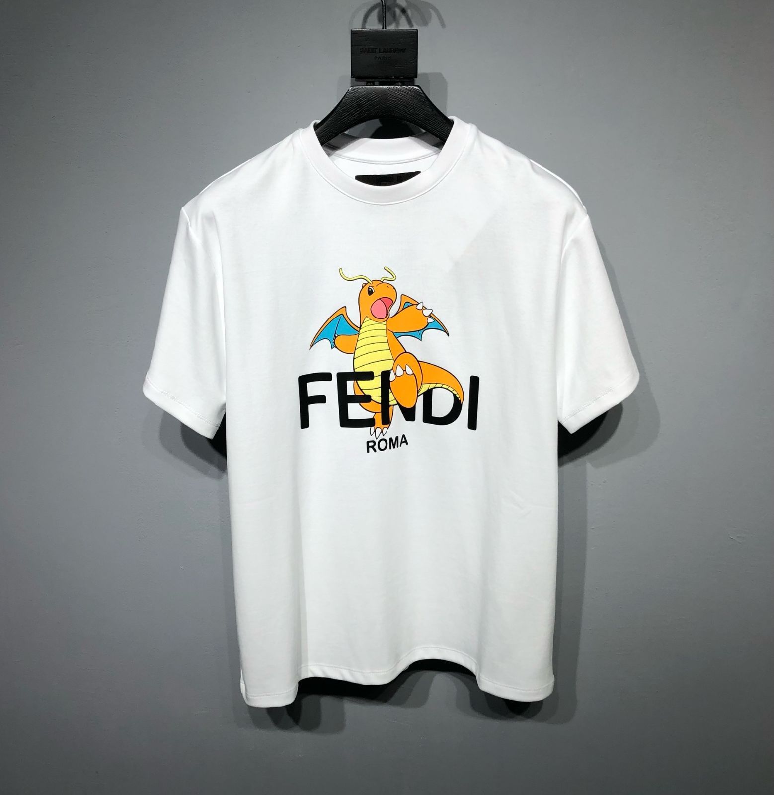 FENDI】辰年記念☆ FENDI x FRGMT x POKEMON Tシャツ コラボ 白 - メルカリ