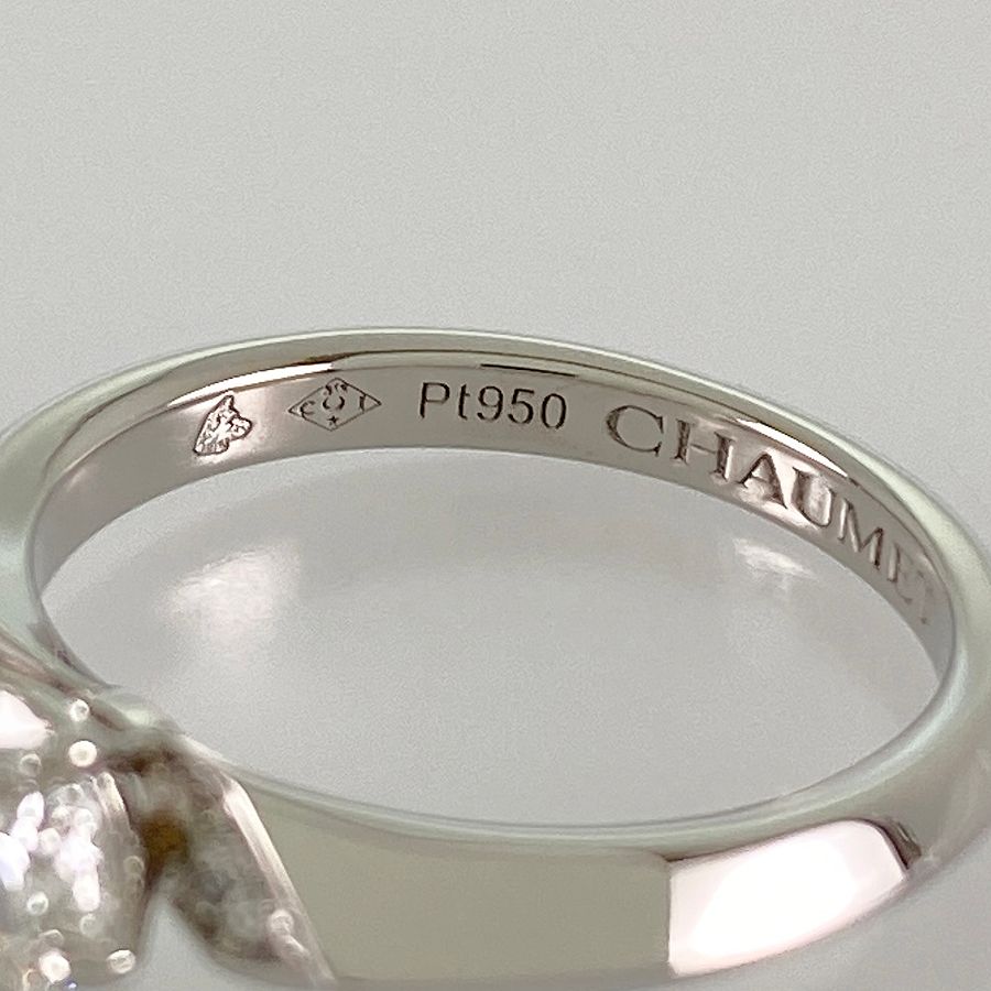 ショーメ Chaumet リング Pt950 ダイヤモンド セレナード 0.50ct