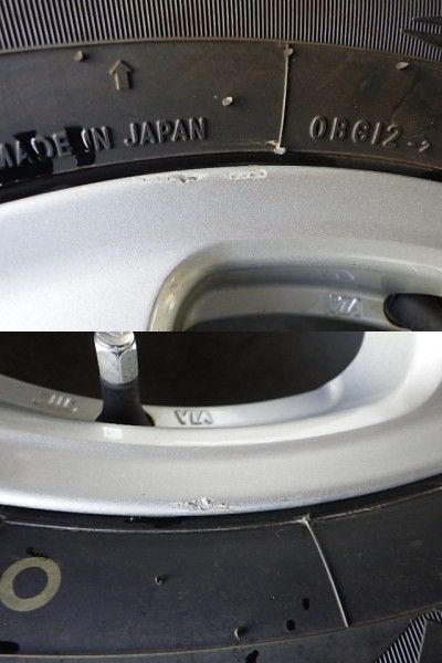 2310-258 日産 アルミホイール＆スタッドレスタイヤ 185/65R15