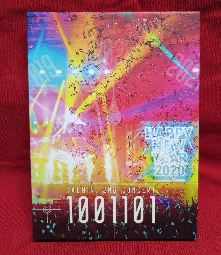 TAEMIN 2ND CONCERT 1001101 完全限定生産盤 FC限定 SHINee 完全限定生産盤 (FC Limited Edition) TAEMIN 2ND