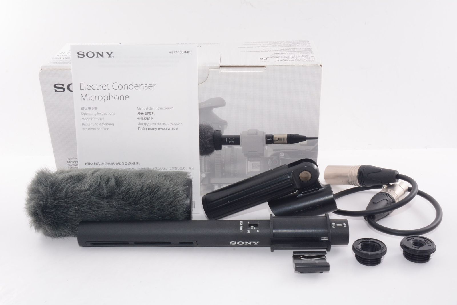 値下げ】SONY ECM-VG1 鋭指向性コンデンサーマイク