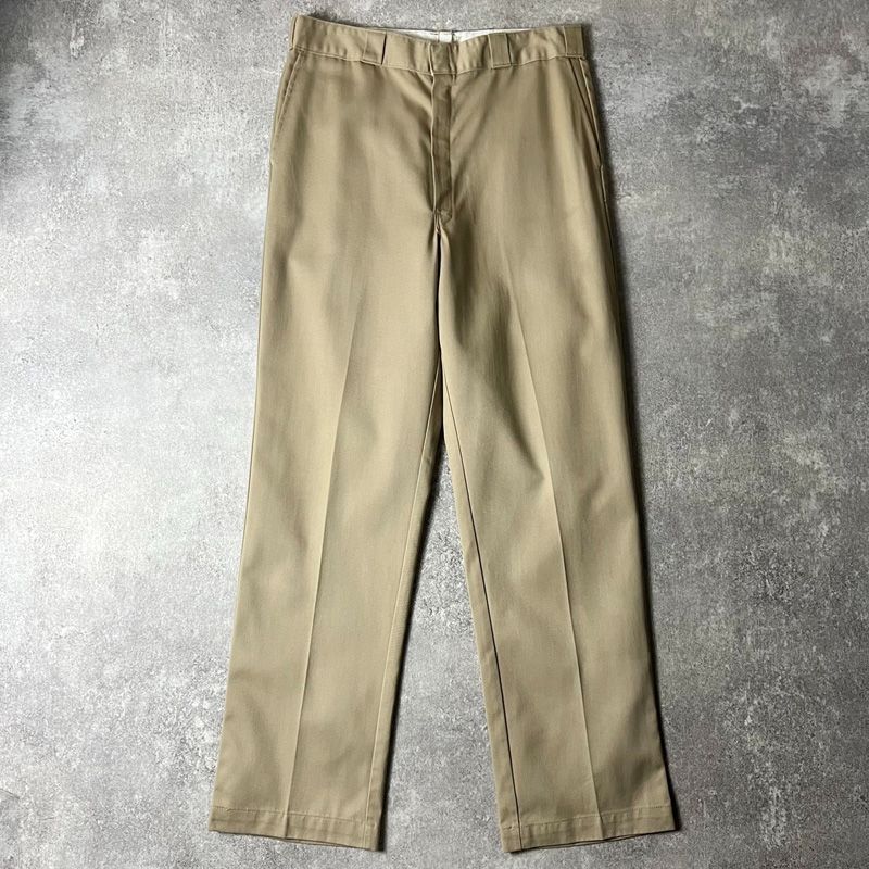 80s USA製 Dickies 874 チノ ワーク パンツ 36 34 / 80年代 アメリカ製