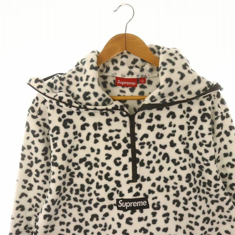 シュプリーム パーカー シュプリーム SUPREME 24FW Polartec Facemask Half Zip Hooded
