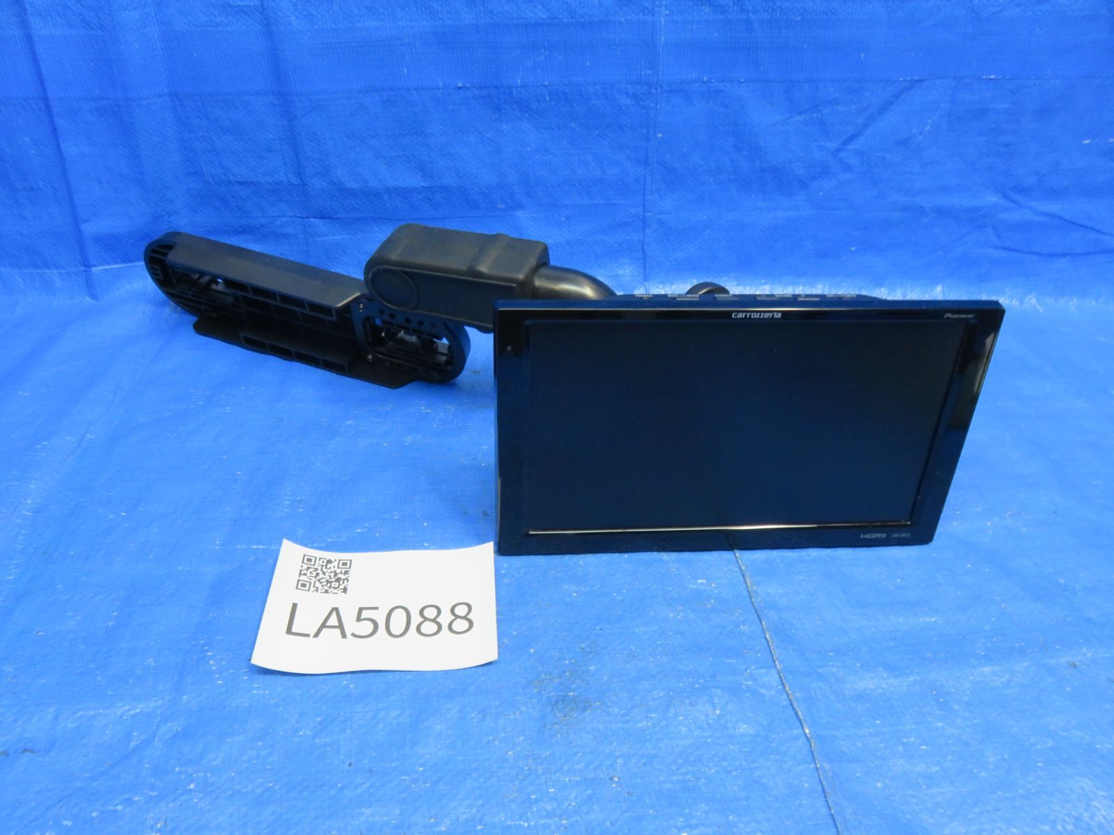 LA5088 保証付 カロッツェリア 9インチ WVGA 車載モニター リアモニター carrozzeria TVM-W910 Pioneer ヘッドレスト取付ステー付 汚れ