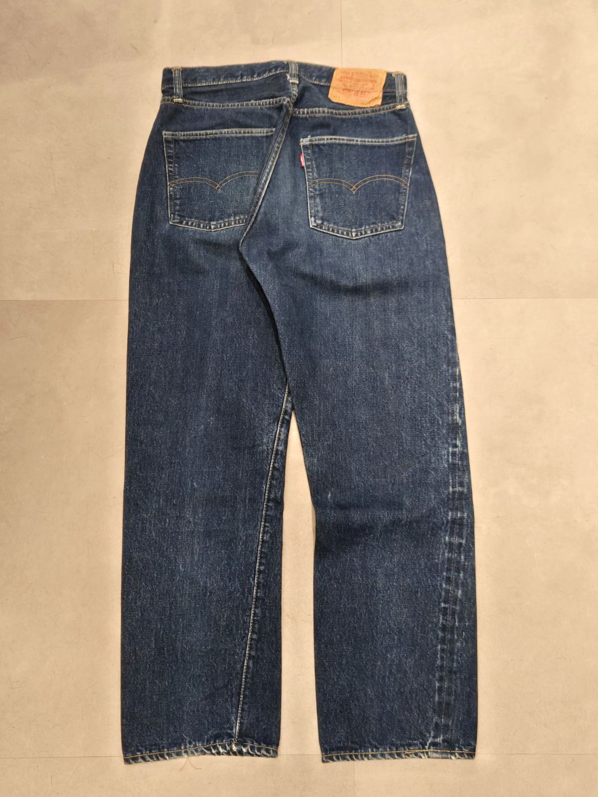 【60s ビッグE】濃い目 リーバイス 501 ジーンズ ビンテージ 66 赤耳 1960's 60s Levis 501 Big E Sタイプ ヴィンテージデニム