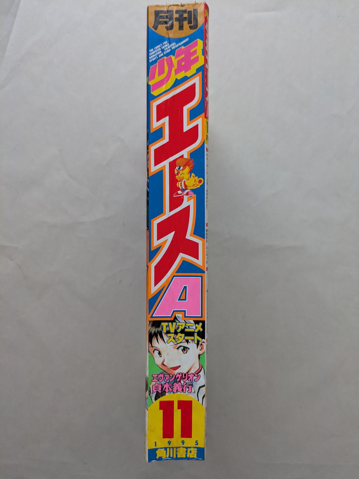 月刊少年エース 1995年11月号 新世紀エヴァンゲリオン STAGE.9 マニアの受難 月刊少年エース 1995年11月号 新世紀エヴァンゲリオン STAGE.9
