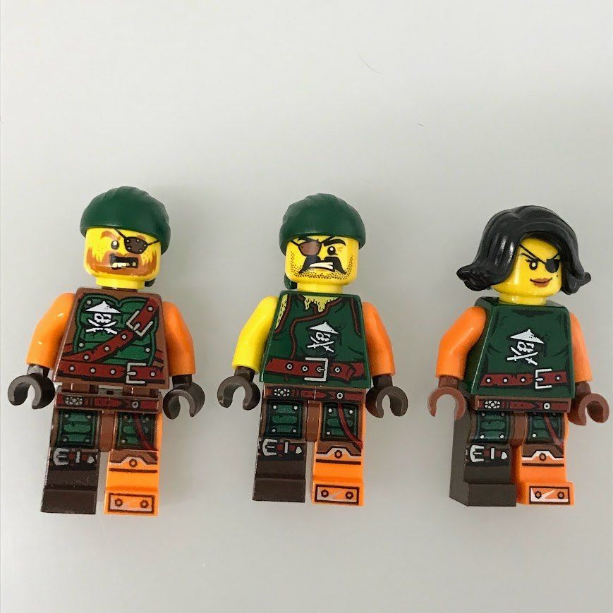 正規品 中古 LEGO レゴ ニンジャゴー ミニフィグ ビッグフィグ 4個