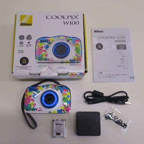 Nikon COOLPIX W100 マリン デジカメ 2383 Nikon COOLPIX W100 Nikon COOLPIX W100 マリン デジカメ 2383 Nikon COOLPIX W100