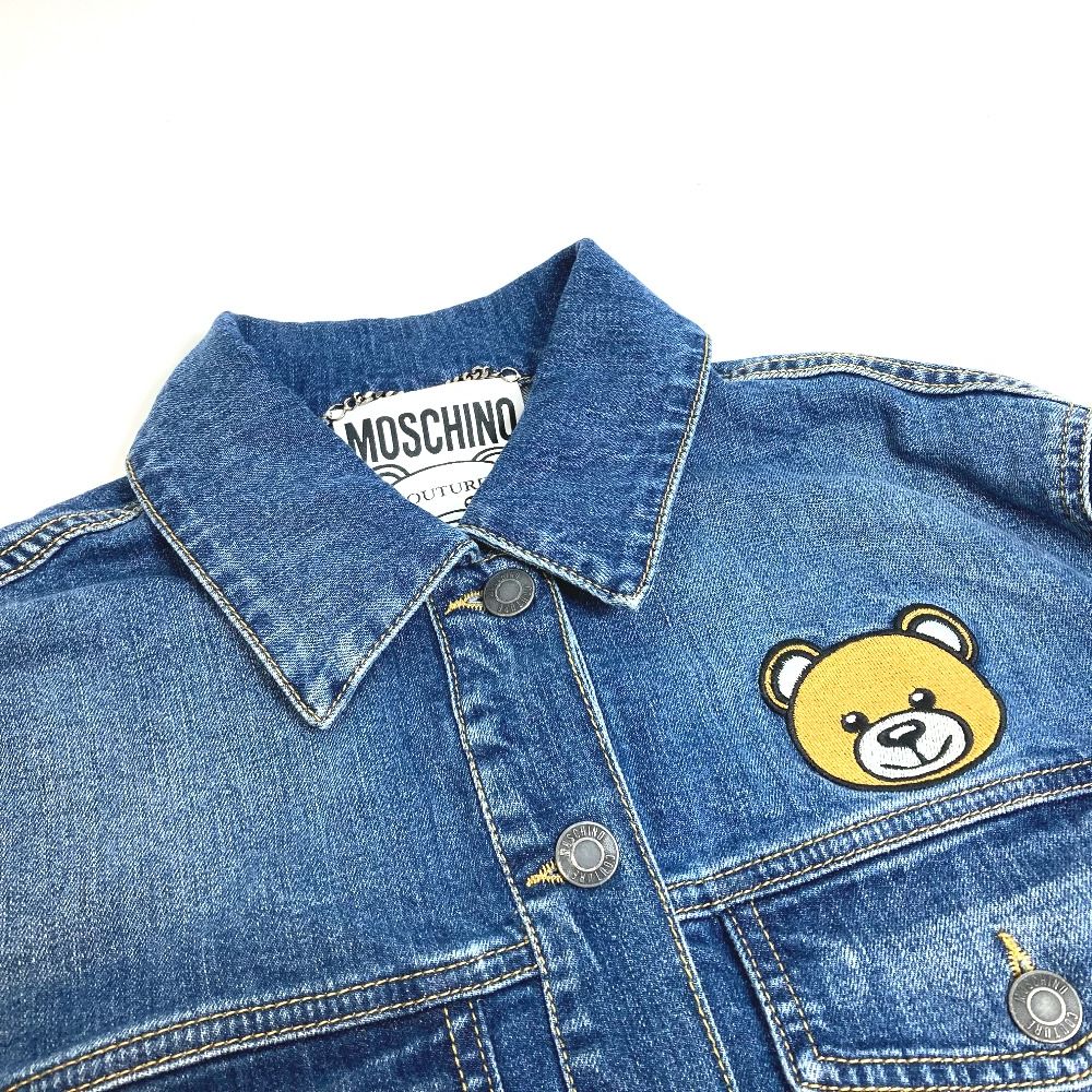 MOSCHINO モスキーノ デニムジャケット アパレル デニム - メルカリ