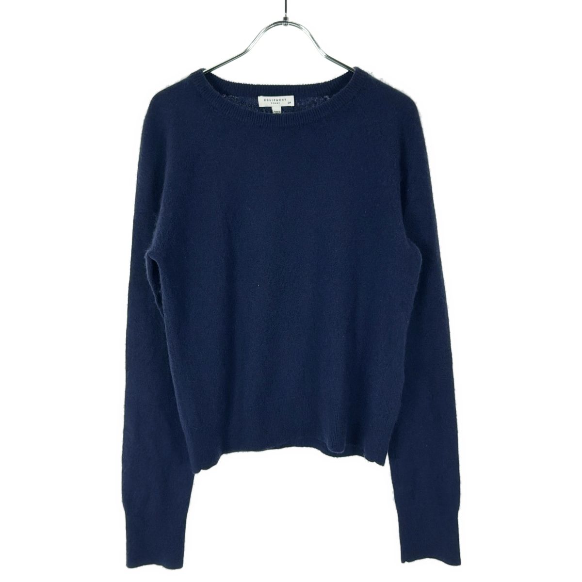 EQUIPMENT FEMME エキプモン フェム カシミヤプルオーバーニットセーター U10-SW00980 ネイビー S ITPWK5DNDLCS EQUIPMENT FEMME エキプモン フェム カシミヤプルオーバーニット