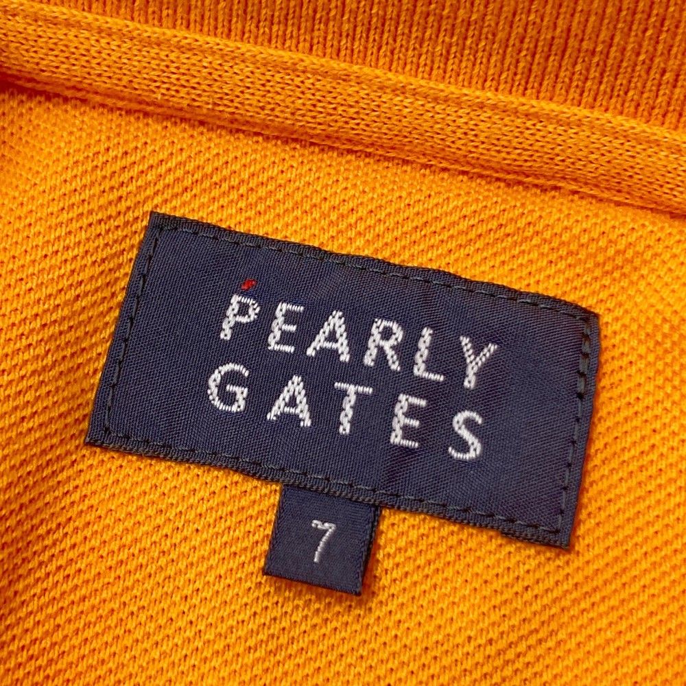 サイズ：7 PEARLY GATES パーリーゲイツ 2024年モデル 半袖ポロシャツ