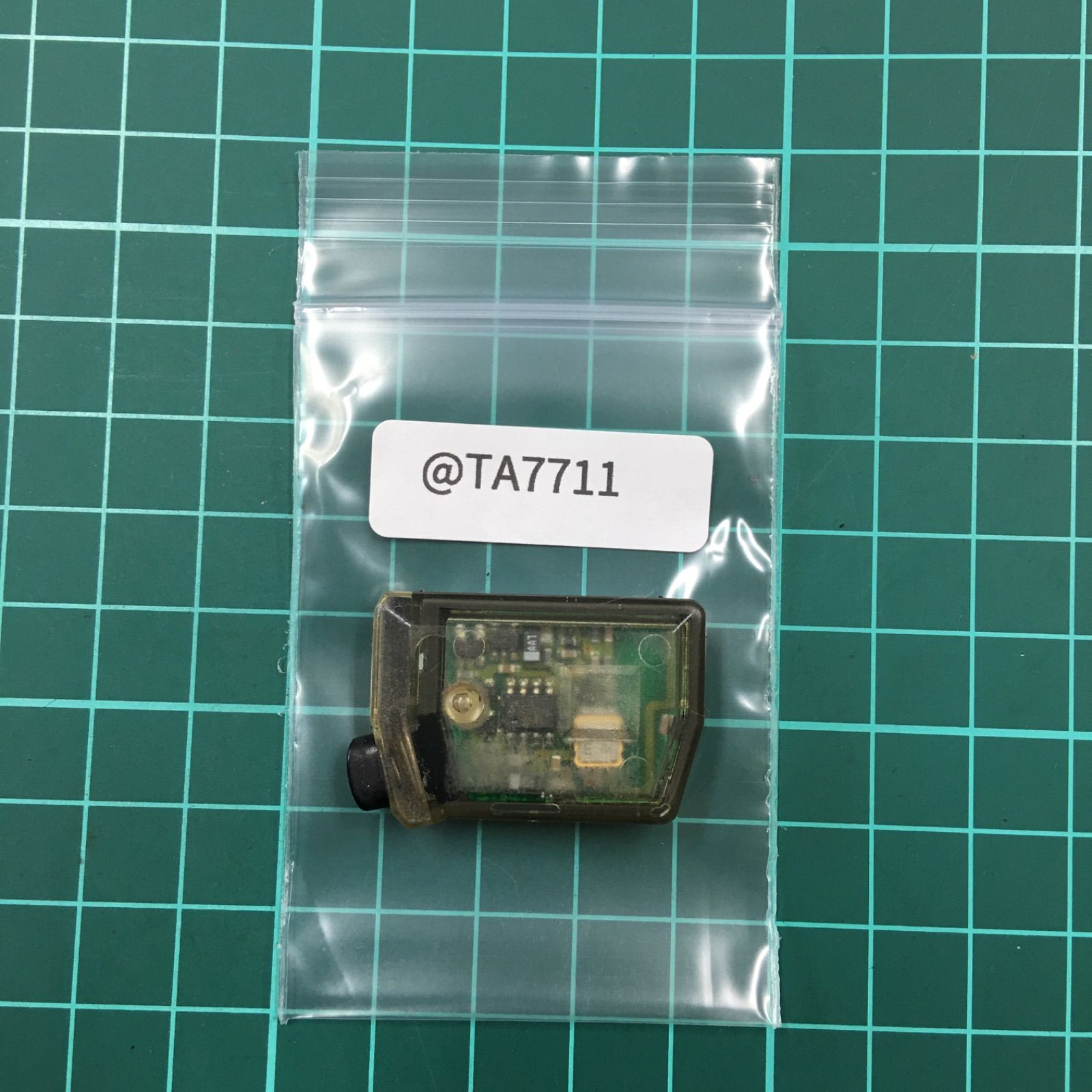 TA7711 トヨタ 基盤のみ 純正 キーレス 1ボタン リモコン WILL