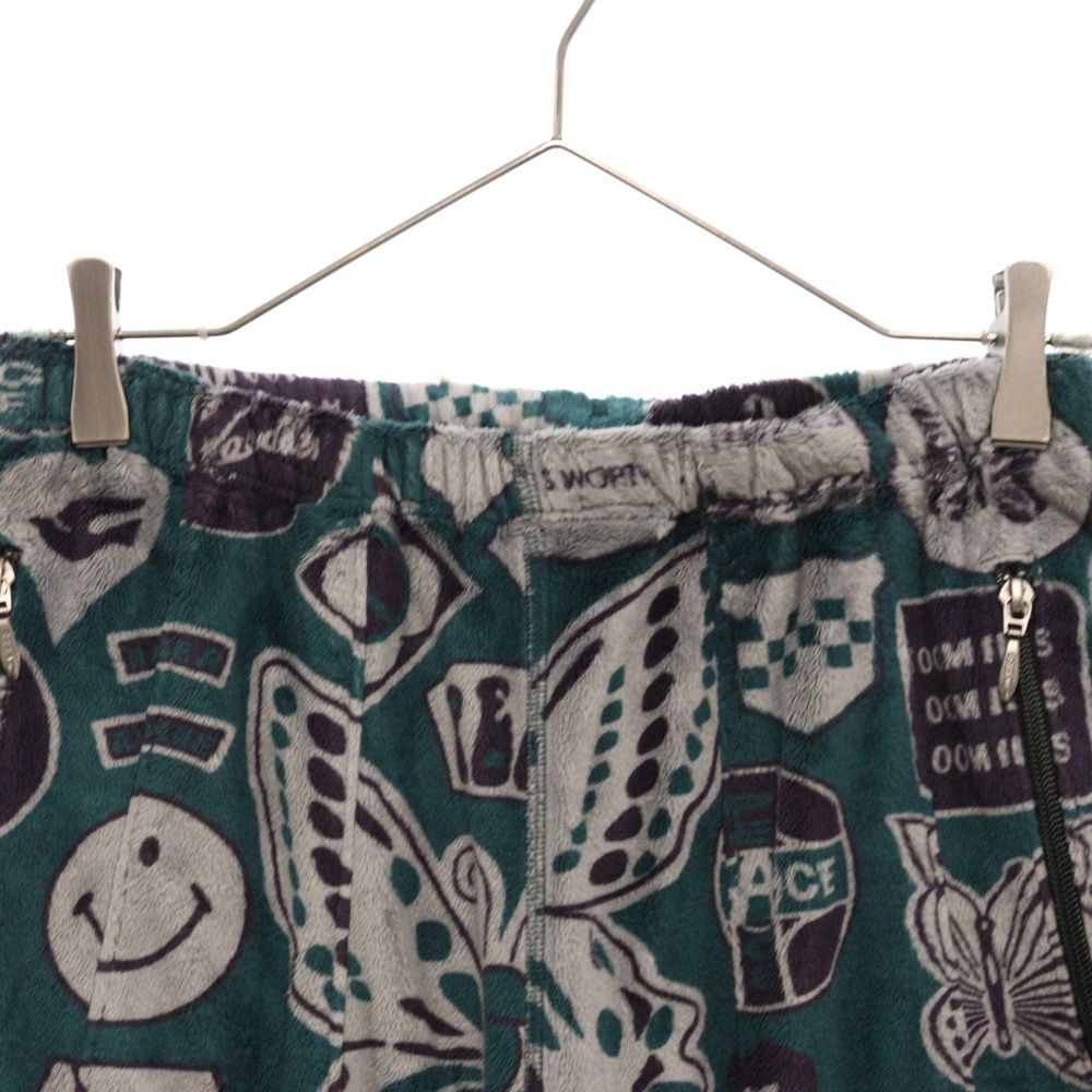 NEEDLES SPORTSWEAR ニードルス フリースパンツ NS1511 Needles (ニードルス) 総柄 イージーフリースパンツ NS1511