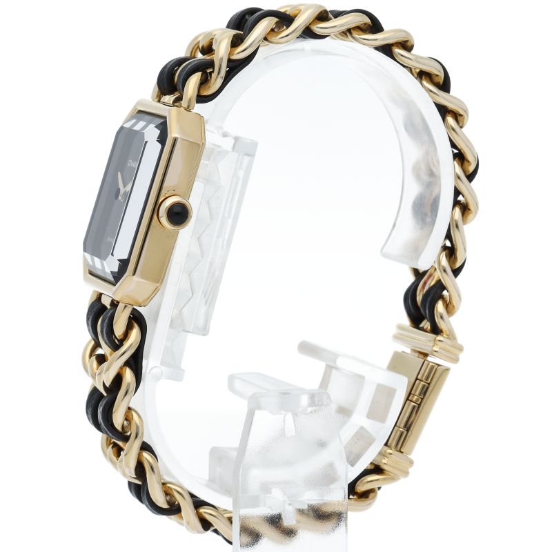 CHANEL シャネル 時計 プルミエールL H0001 ブラック文字盤