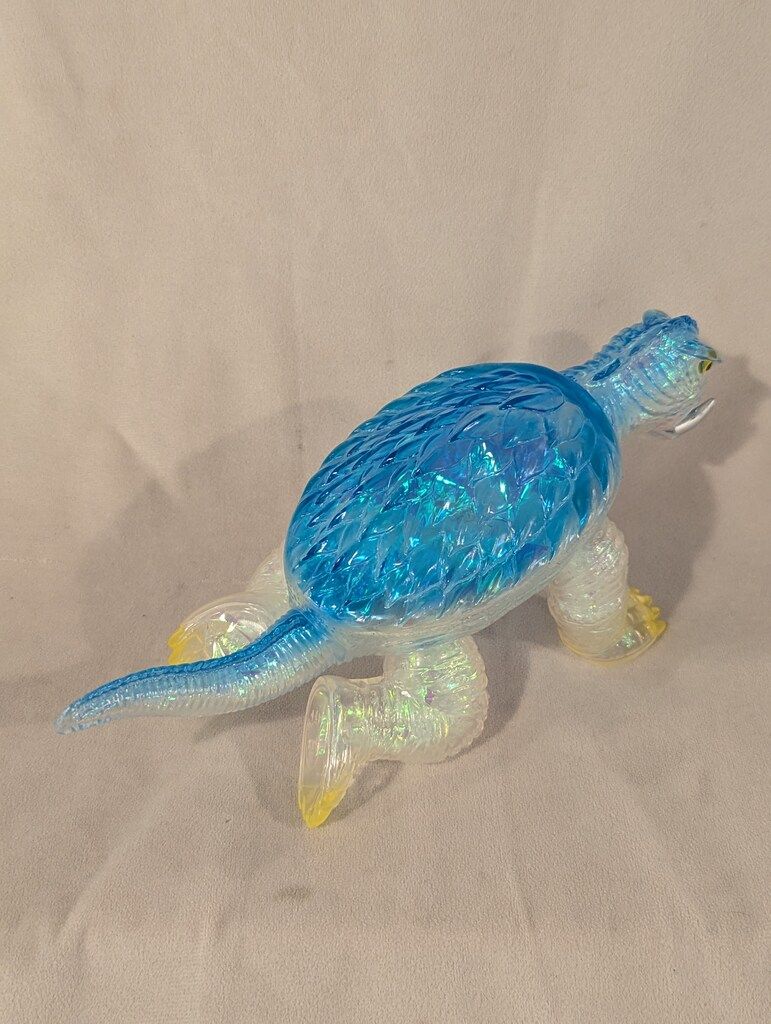 ガメラ　オーロラ　マルサン　ソフビ マルサン 昭和ガメラ 四足 オーロラ仕様 ガメラオーロラマルサン