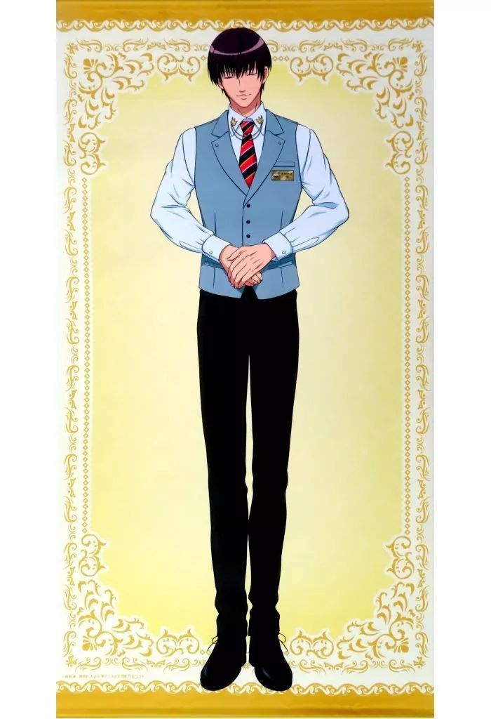 テニプリ 柳蓮二 ホテルマン アニメ『新テニスの王子様』 描き下ろし等身大タペストリー